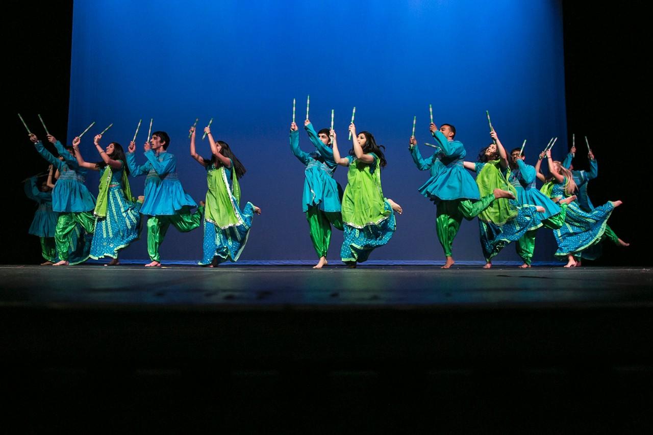 February 8, 2014年，南亚学生协会举办了第17届年度文化展, Apna Zamana "It's Our Time". Garba Dance